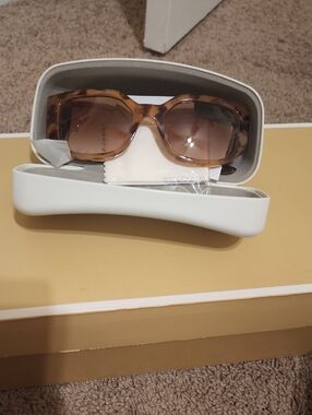 Michael Kors Tortoiseshell Sunglasses with Brown Gradient Lenses
